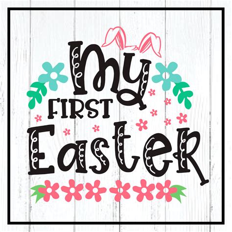 my first easter svg - MasterBundles, Bunny Fonts, Cricut Fonts, Easter ...