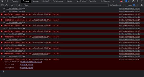 Image result for JavaScript WebSocket Error