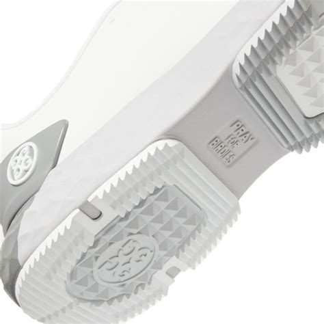 G/Fore Men’s MG4+ MD Spikeless Golf Shoes - White/Grey – Golf Garage