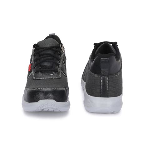 Kavacha Steel Toe Safety Shoe s136 with Mesh Leather Upper and Airmix ...