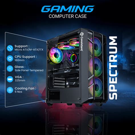 Buy Shop Consistent Spectrum Gaming Cabinet 2009 | Material : 0.4mm ...