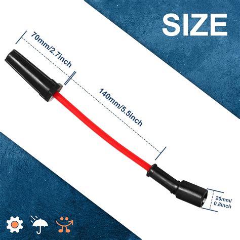 Buy বেসিক হিট সুপার কন্ডাক্টর স্পার্ক প্লাগ ওয়্যার সেট এলএস 1 এলএস 2 ...