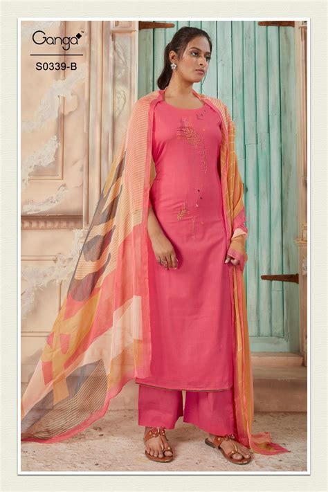 Ganga Hana 339 Colors Salwar Kameez By Ganga For Full Set - ashdesigners.in