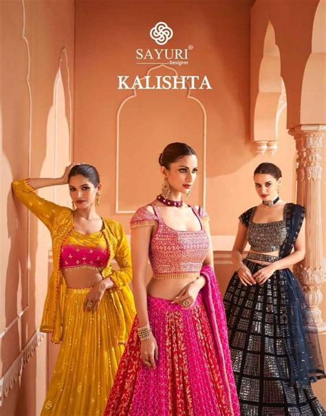 KALISHTA BY SAYURI 5319 TO 5321 SERIES DESIGNER BEAUTIFUL WEDDING ...