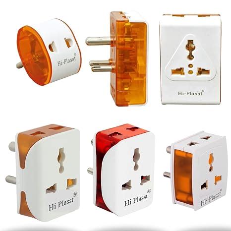 Buy Hi-Plasst 25pcs (Type-D) Indian Multi-Pin Socket // Travel ...