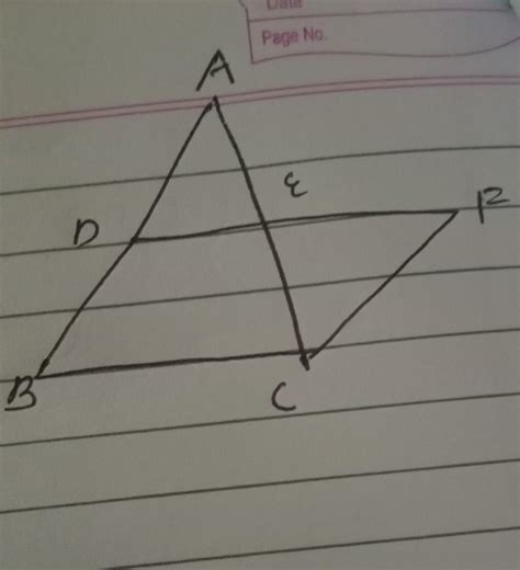 write and prove midpoint theorem Converse of midpoint theorem and ...
