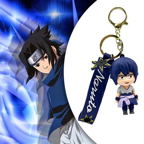 Naruto Shippuden Uchiha Sasuke Keyring Medal
