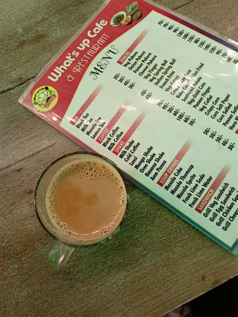 Menu at Whatsup cafe cum restaurant, Alipurduar