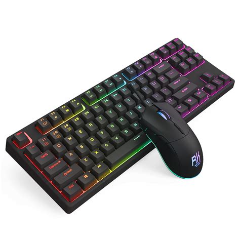 Buy RK ROYAL KLUDGE RGB 60% Mechanical Keyboard and Mouse Combo, RK987 ...