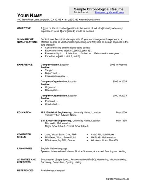 Great Resume Examples 的图像结果