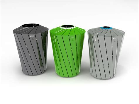 Central Park Trash Cans : Design