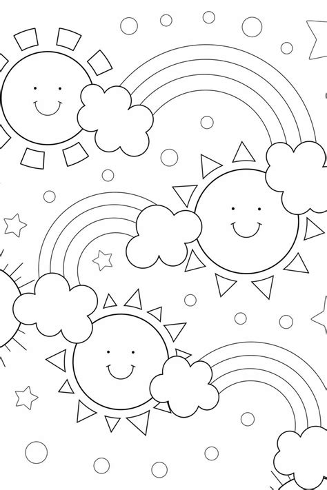 150+ Sun Coloring Pages 30 | Coloring Craze