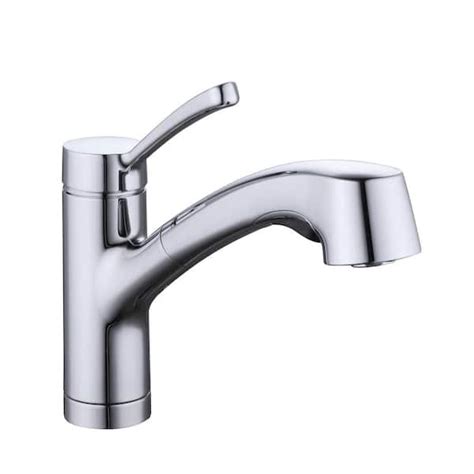 Buy McKenna Single-Handle Pull-Out Sprayer Kitchen Faucet in Chrome ...