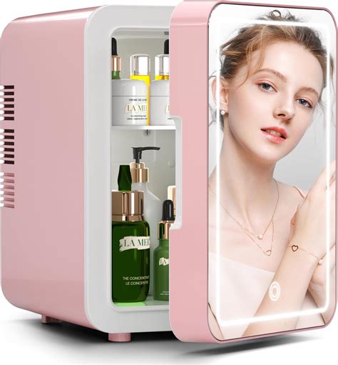 Amazon.com: BOGDA Mini Skincare Fridge (4 Liter/6 Can) with Dimmable ...