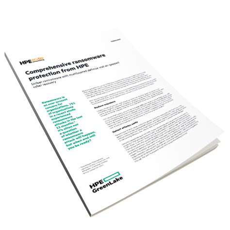 Secure your data with GreenLake | HPE India