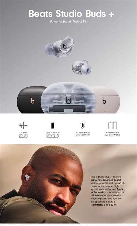 Amazon.com: Beats Studio Buds + | True Wireless Noise Cancelling ...