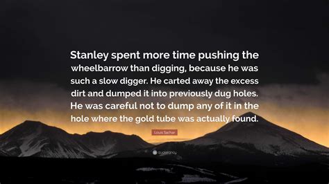Holes Stanley Digging