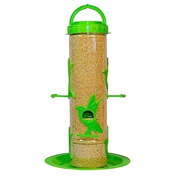 Amijivdaya Large Bird Feeder with Holding Handle (Green) : Amazon.in ...