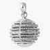 Silver Ball Pendant Embellished With Swarovski Zirconia ~caratcafe ...