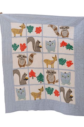 Woodland Applique Quilt