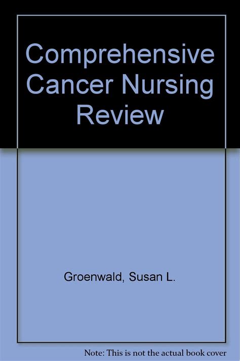 Buy Comprehensive Cancer Nursing Review (Nursing S.) Book Online at Low ...