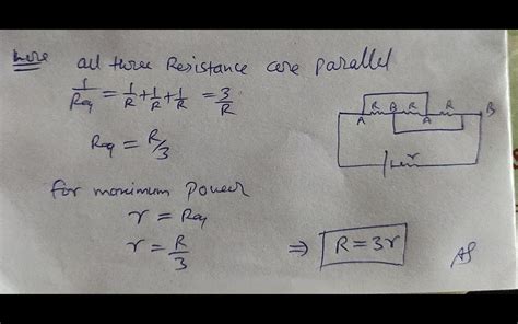 E.com an the equivalent resistance between point a and b of following ...
