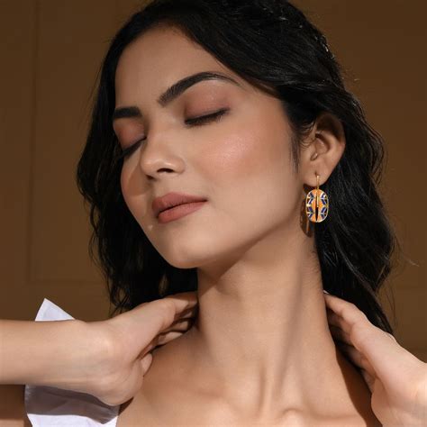 Buy Voylla Zulu Desta Interlinked Earrings Online