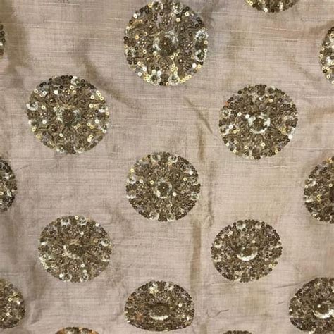 Poly Dupion Embroidery