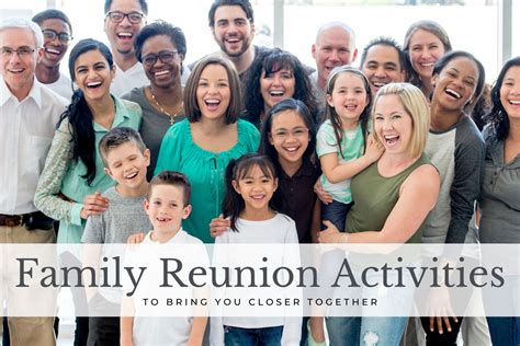 Family Reunion Activities That Will Make Your Gathering Unforgettable ...