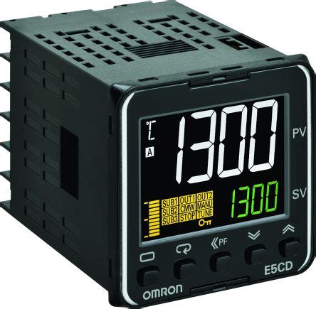 E5CD-RX2A6M-001 Omron | Omron E5CD Panel Mount PID Temperature ...