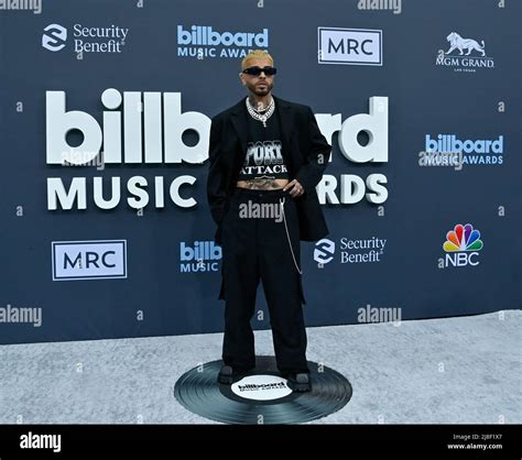 Las Vegas, United States. 15th May, 2022. Rauw Alejandro attends the ...