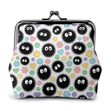 antcreptson Women's Wallet Buckle Coin Purses Cute Pouch Kiss-Lock ...