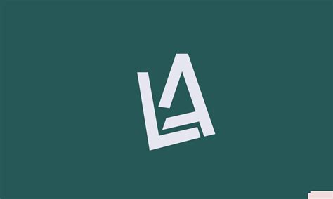 alfabeto letras iniciales monograma logo la, al, l y a 15726806 Vector en Vecteezy