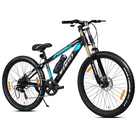 Buy Leader Vivid Velaro Pro Double Crown Suspension 26T 7 Gear Cycle ...