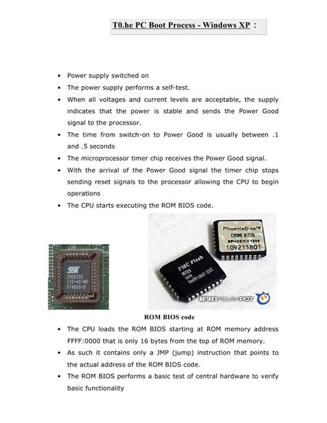 The PC Boot Process | PDF | Booting | Bios