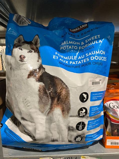 Kirkland Signature Nature's Domain Salmon & Sweet Potato Formula Dog ...