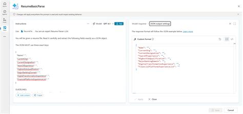 'Add Output' is disabled in Copilot Studio's Prompt tool even with ...