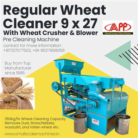 Regular Wheat Cleaning Machine 9 x 27 Model | Gehu Saaf Krne ki machine ...