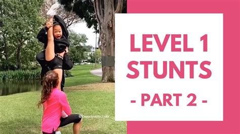 Level 1 Cheer Stunts 的图像结果