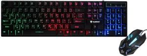 NUBWO Savitar Gaming Backlit Keyboard and Mouse Combo, LED Wired Gaming ...