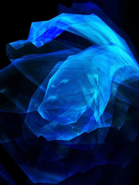 "Untitled 9": Blue Digital Painting Digital_Art by Filomina Pawar ...