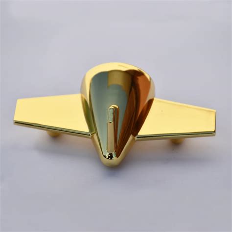 Golden Airplane Analog Clock Showpiece | Get upto 60% Off
