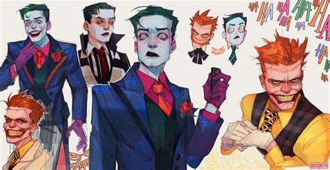 🤡Eedaeth🤡 on Twitter | Joker art, Batman art, Gotham villains