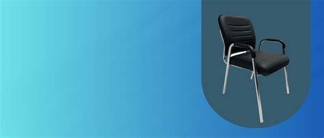 RATISON Office Chair Visitor Chair with arm Rest with Steel Frame and ...