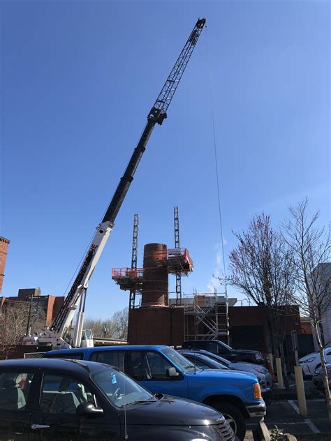 Legacy Good Samaritan Hospital smokestack has been disessembled. : r/Portland