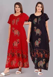ecomguru Women Nighty - Buy ecomguru Women Nighty Online at Best Prices ...