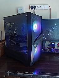 Amazon.in: Buy MSI MAG Forge 100R Gaming PC Cabinet - Black | ATX/M-ATX ...