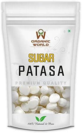 santosh Enterprises Organic World Sugar Batasha, 400 g : Amazon.in ...