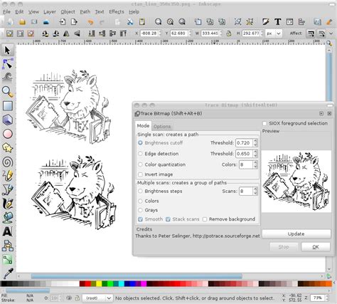 Image result for Convert Bitmap to Vector in Inkscape