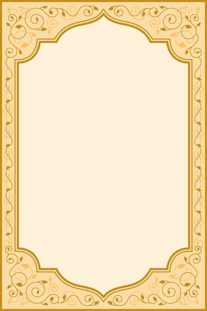 Conception traditionnelle indienne du cadre | Vecteur Premium